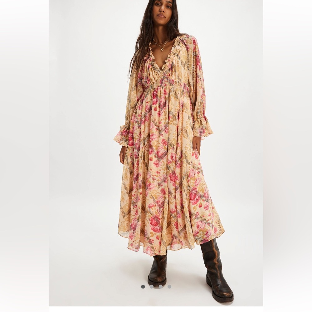 Free People Lena Midi Dress - NWT - size medium